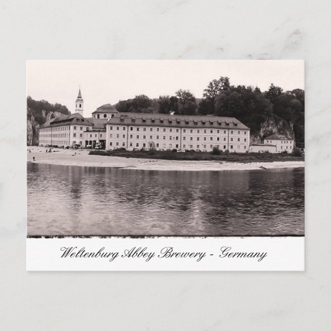Carte Postale Weltenburg Abbey Brasserie, monastère du Danube Al (Devant)