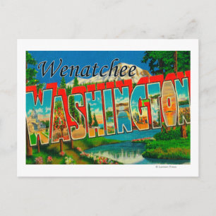 Carte Postale Wenatchee, WashingtonGrandes SCÈNES