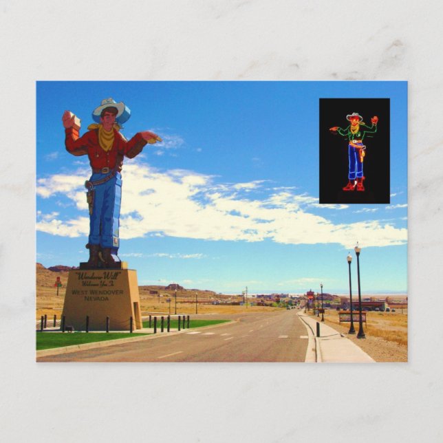 Carte Postale Wendover - jour et nuit (Devant)