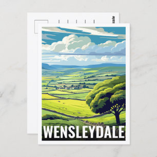 Carte Postale Wensleydale Yorkshire Angleterre cadeaux