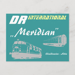 Carte Postale Werbung DDR Reichsbahn