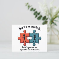 We're a Match: Perfect Puzzle Piece Love