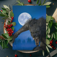 Werewolf Moon Lycanthrope halloween