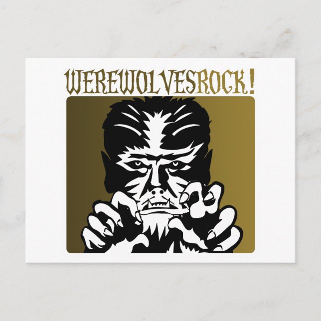 Carte Postale Werewolves Rock ! #2 (Devant)