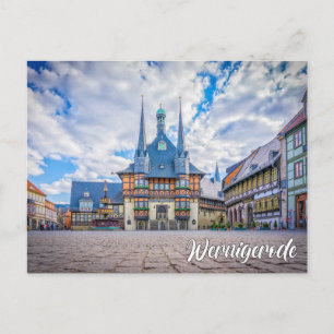 Carte Postale Wernigerode, Allemagne