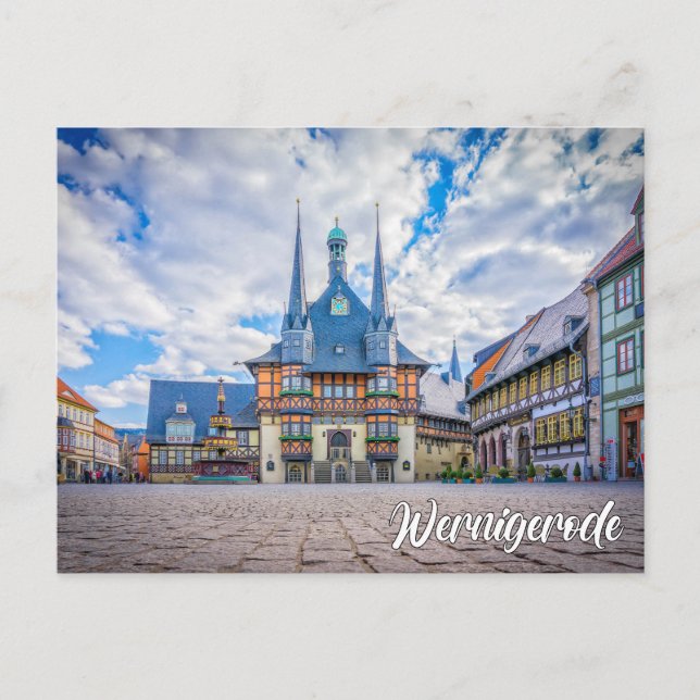Carte Postale Wernigerode, Germany (Devant)