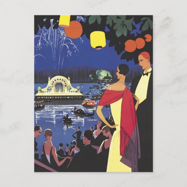 Carte Postale West Egg Gatsby (Devant)