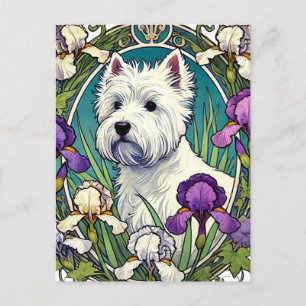 Carte Postale West Highland Terrier Westie