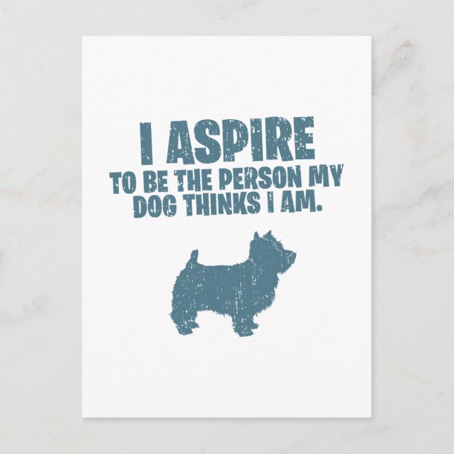 Carte Postale West Highland White Terrier (Devant)