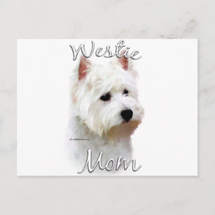 Carte Postale West Highland White Terrier Maman 2