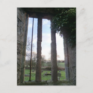 Carte Postale West Kirk : Fenêtre sur un cimetière abandonné