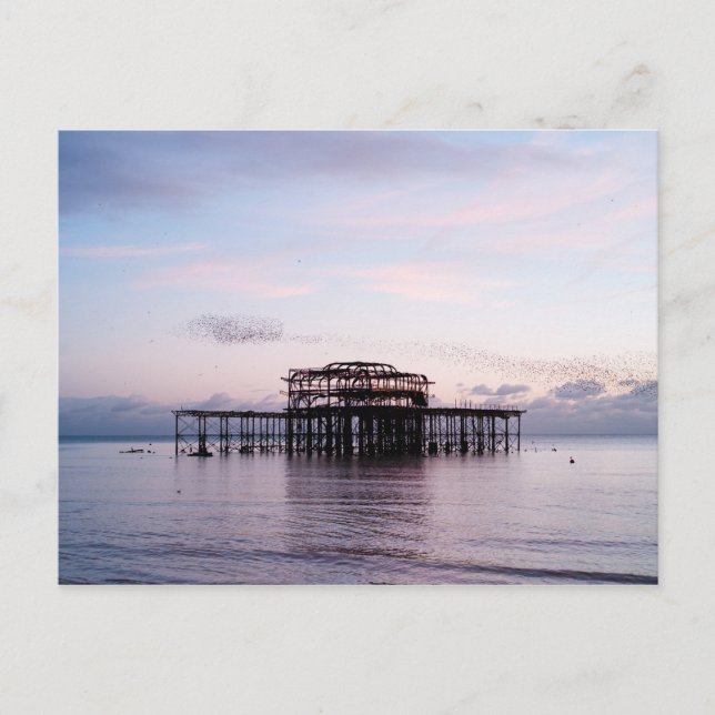 CARTE POSTALE WEST PIER - BRIGHTON & HOVE, EAST SUSSEX, UK (Devant)