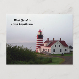 Carte postale West Quoddy Head Lighthouse