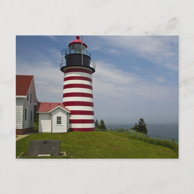 Carte Postale West Quoddy Head Lighthouse State Park est (Devant)
