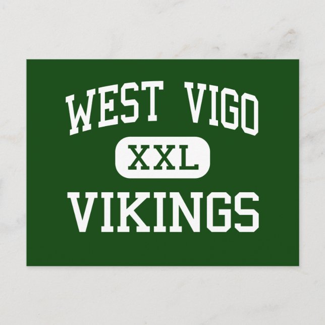 Carte Postale West Vigo - Vikings - High - West Terre Haute (Devant)