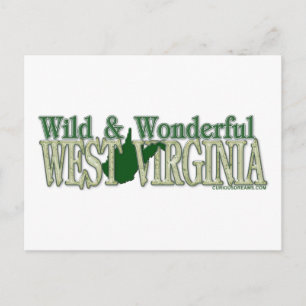 Carte Postale West Virginia Wild and Wonderful_2