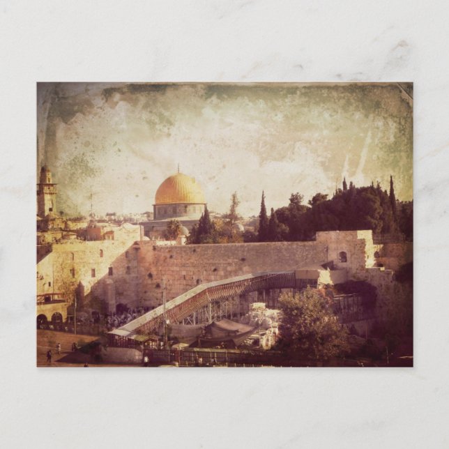 Carte postale Western Wall (Devant)