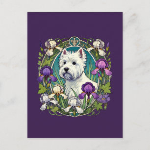 Carte Postale Westie West Highland White Terrier