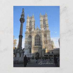 Carte Postale Westminster Abbey, London  Postcard