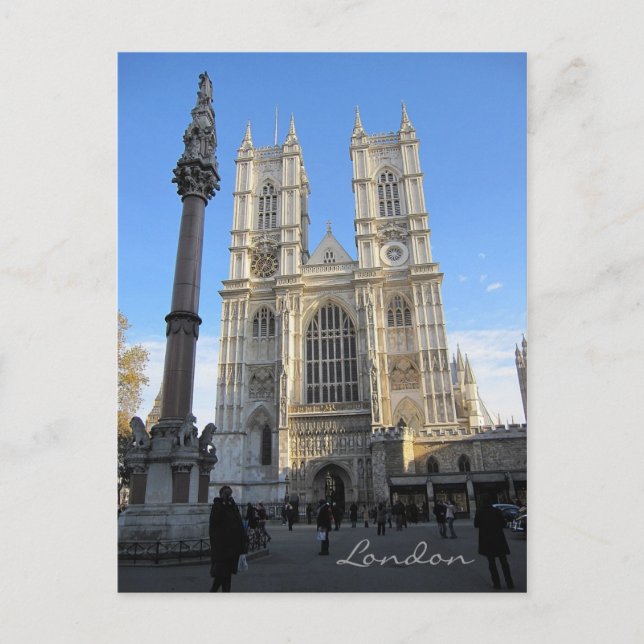 Carte Postale Westminster Abbey, London  Postcard (Devant)