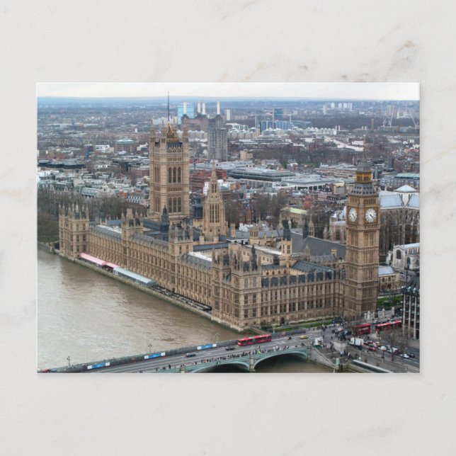 Carte postale Westminster Palace London (Devant)