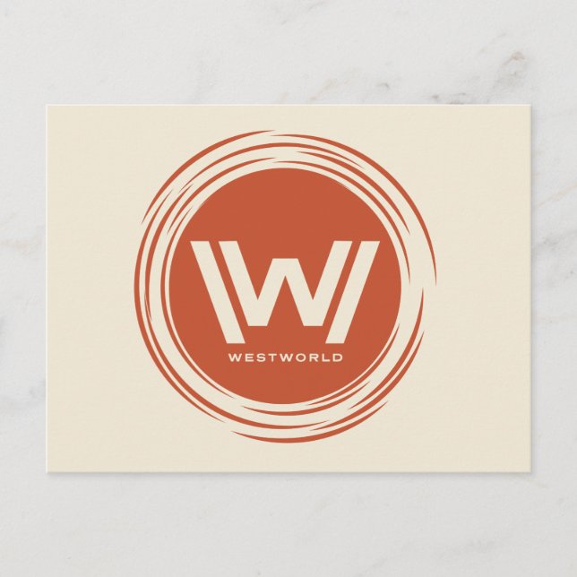 Carte Postale Westworld | Logo Sun stylisé (Devant)