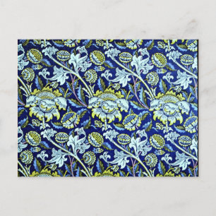 Carte Postale Wey, motif vintage par William Morris
