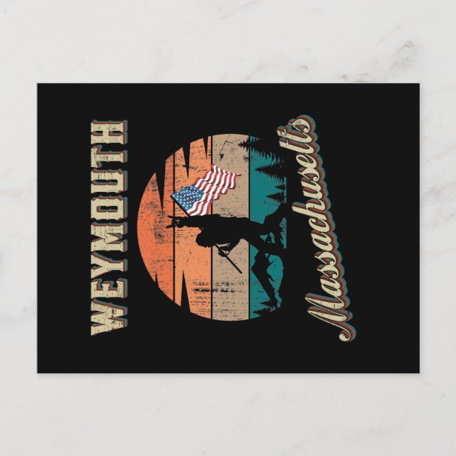 Carte Postale Weymouth Massachusetts (Devant)