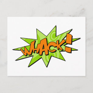 Carte postale Whack Comic Book