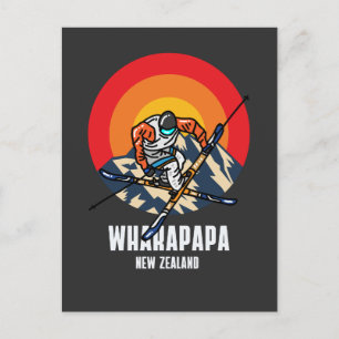 Carte Postale Whakapapa Ski Nouvelle-Zélande