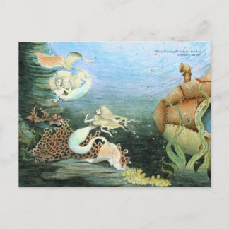 Carte Postale 'Whale Watching' collectible postcard
