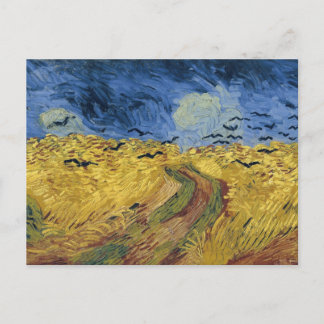 Carte Postale Wheatfield with Crows (F779)Van Gogh Fine Art