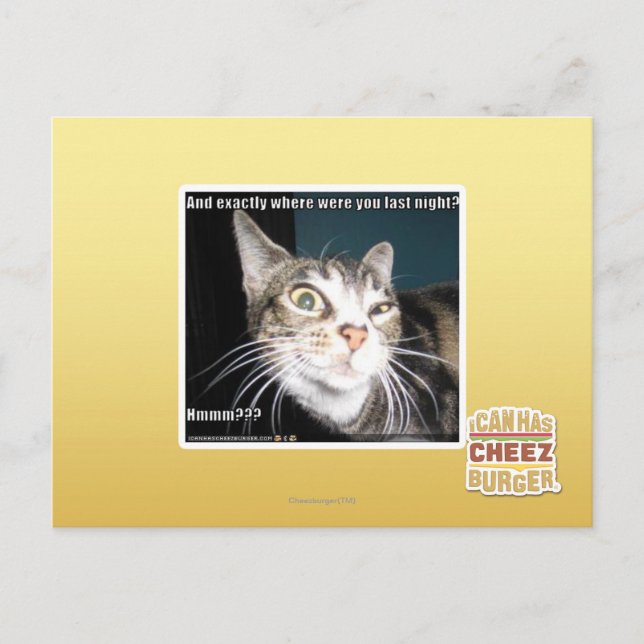 Carte Postale Where were you (Devant)