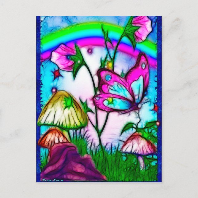 Carte Postale Whimseys Imaginaire Art (Devant)