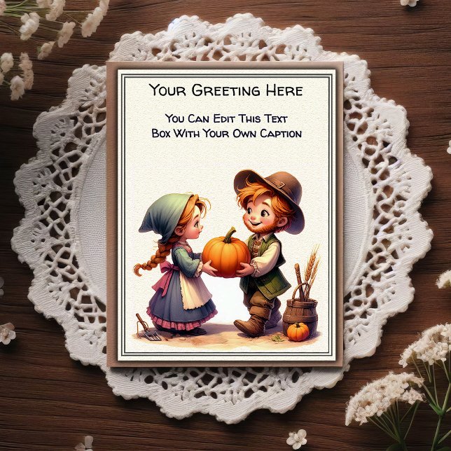 Carte Postale Whimsical Everyday Sentiment Storybook Art   (Créateur téléchargé)