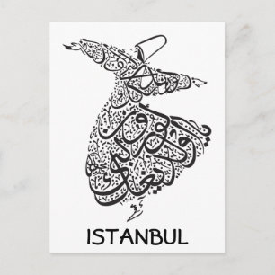 Carte Postale Whirling Dervish