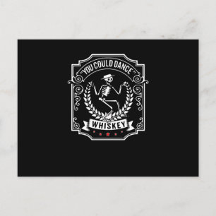 Carte Postale Whiskey Lover Vous Pouvez Danser Whiskey