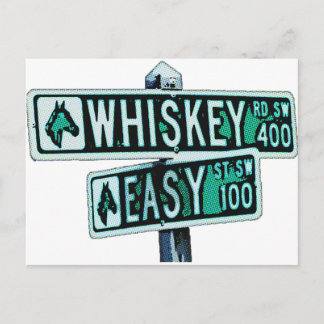 Carte Postale Whiskey Rd & Easy St
