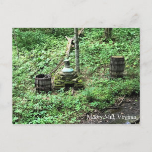 Carte Postale Whiskey Still at Mabry Mill, VA