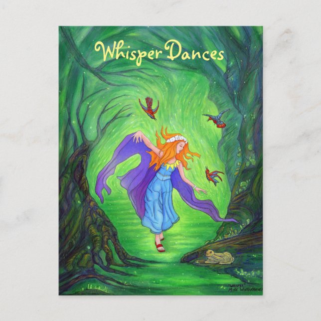 Carte postale Whisper Dances de Mike Winterbauer (Devant)