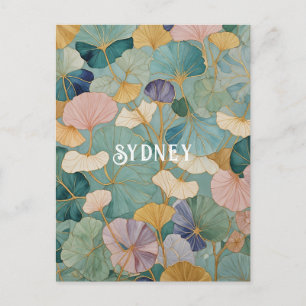 Carte Postale Whispering Pastel Gingko