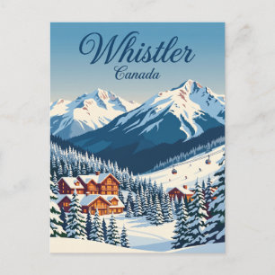 Carte Postale Whistler Colombie-Britannique, Canada