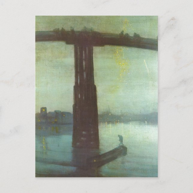 Carte Postale Whistler, James McNeill Die alte Battersea Br? cke (Devant)