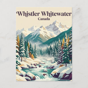 Carte Postale Whistler Whitewater Canada