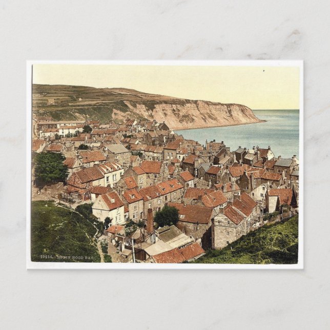 Carte Postale Whitby, Robin Hood's Bay, Yorkshire, Angleterre ra (Devant)