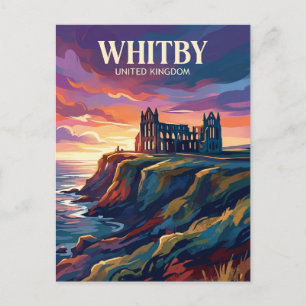 Carte Postale Whitby Royaume-Uni