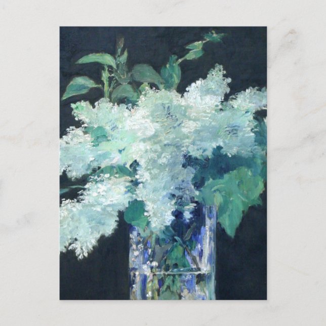 Carte Postale White Lilac par Edouard Manet (Devant)