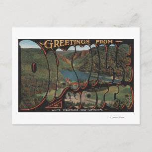 Carte Postale White Mountains, New Hampshire - Dixville