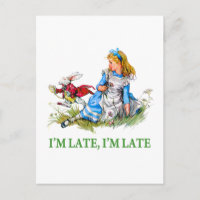 White Rabbit Rushes par Alice, "Je suis en retard,