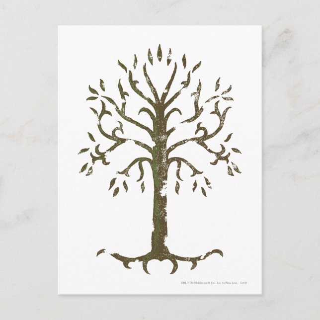 Carte Postale White Tree of Gondor (Devant)